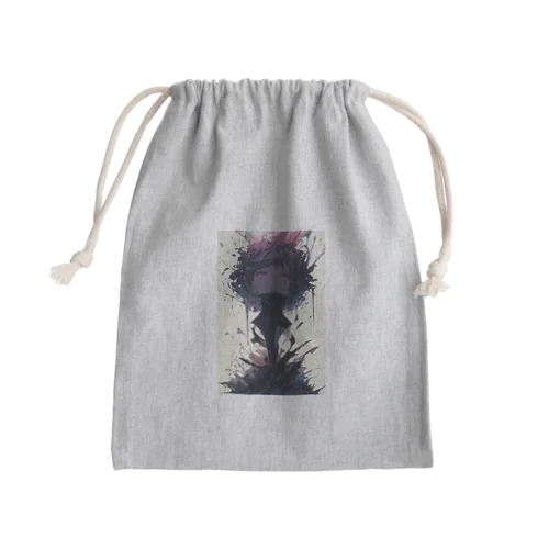 闇に落ちた美女 Mini Drawstring Bag