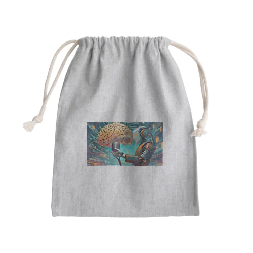 DJ mirai Mini Drawstring Bag