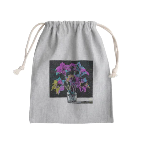 令和のアマリリス Mini Drawstring Bag