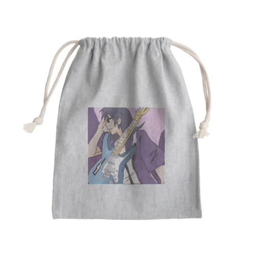 Slash Girl Mini Drawstring Bag