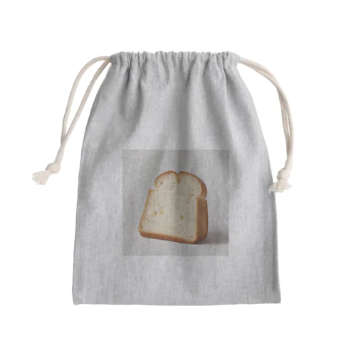 シンプルホワイト（White Bread） Mini Drawstring Bag