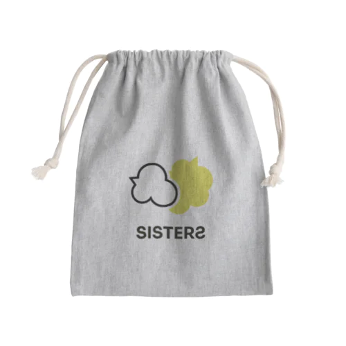 ホームページクリエイターターキー（SISTERS）ホワイト Mini Drawstring Bag