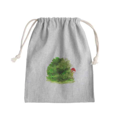 緑の妖精 Mini Drawstring Bag