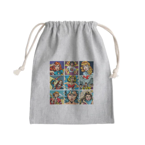 アングロ・サクソンのみなさんのおかげです Mini Drawstring Bag