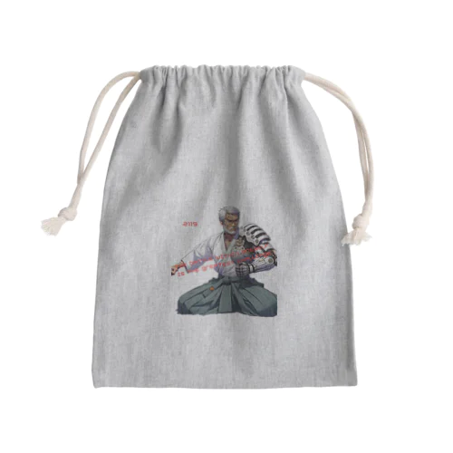 合気道の達人 Mini Drawstring Bag