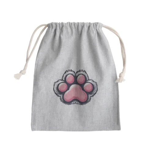 肉球 Mini Drawstring Bag