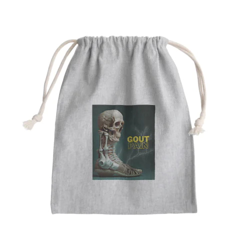 痛風発作に苦しむ男　第４弾 Mini Drawstring Bag