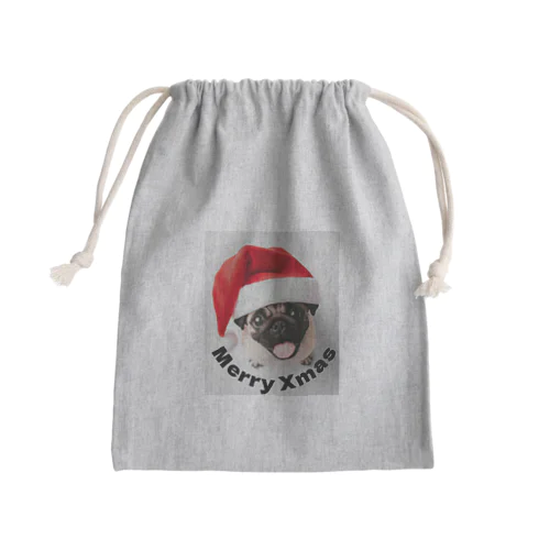 Xmas Pug きんちゃく