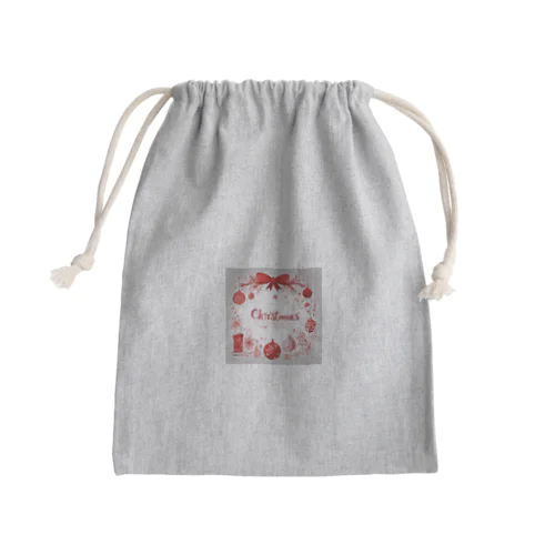 クリスマス２ Mini Drawstring Bag