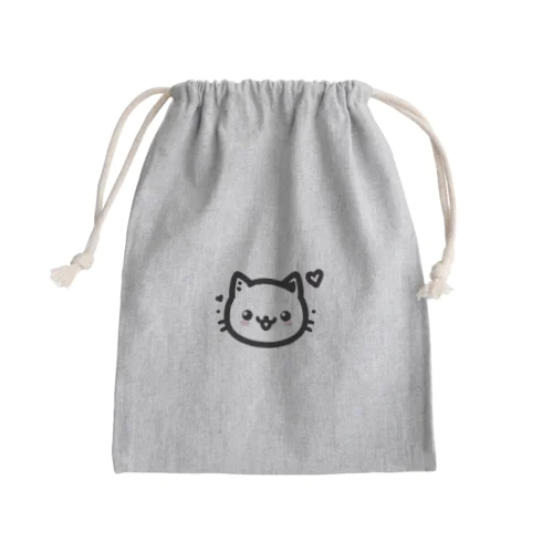 可愛いにゃんこ🐱💞 Mini Drawstring Bag