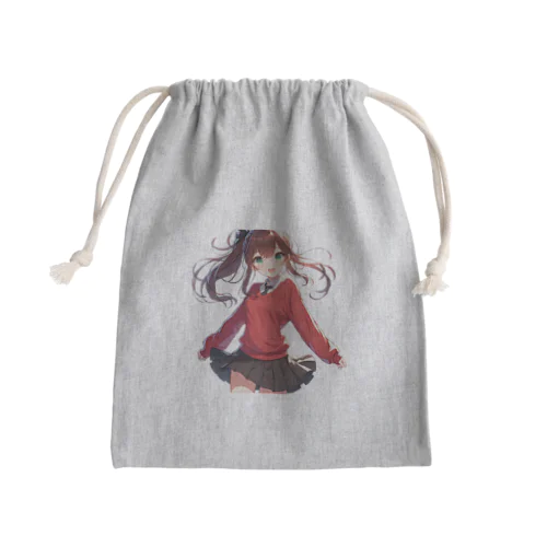 さおりちゃん Mini Drawstring Bag