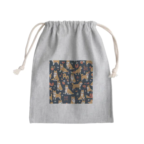 柴犬１ Mini Drawstring Bag