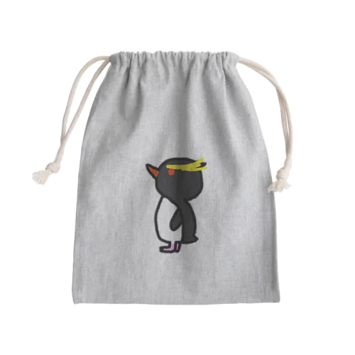 イワトビペンギン Mini Drawstring Bag