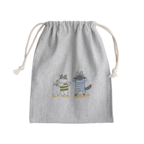 お着替え！ Mini Drawstring Bag