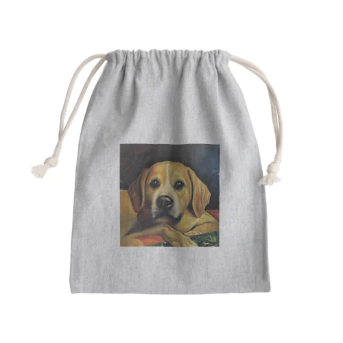 The Dog Mini Drawstring Bag