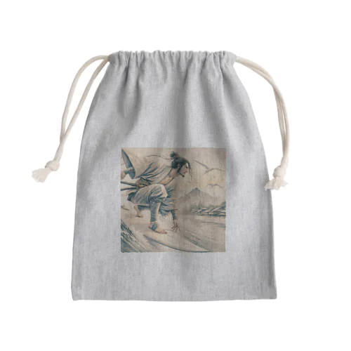 波乗侍 Mini Drawstring Bag