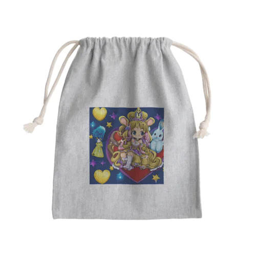 月の王女 Mini Drawstring Bag