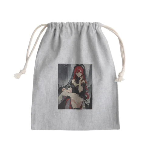 未亡人の誘い Mini Drawstring Bag