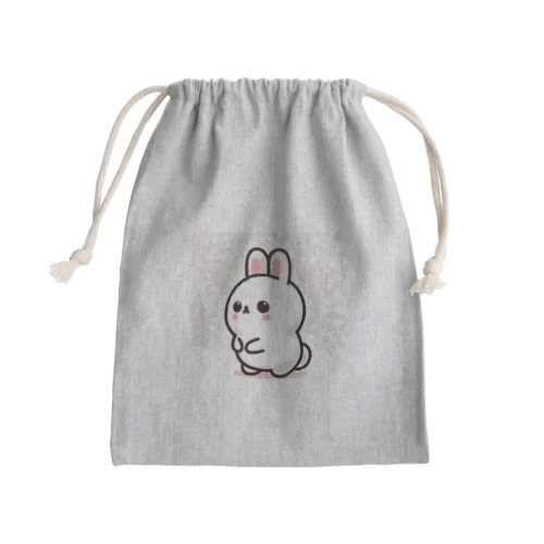 うさぎの梅 Mini Drawstring Bag