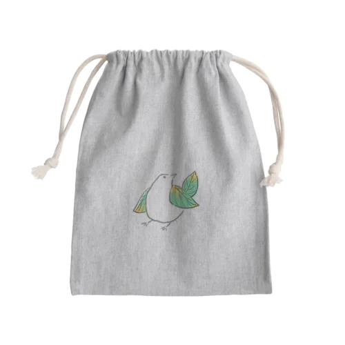 はじまりのヤドリ Mini Drawstring Bag