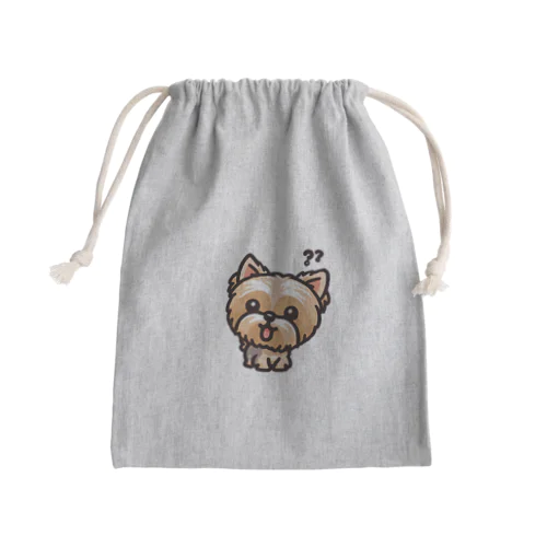 困ったチョコ丸 Mini Drawstring Bag