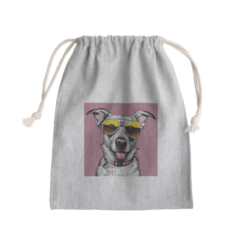 ダンディーDOG Mini Drawstring Bag