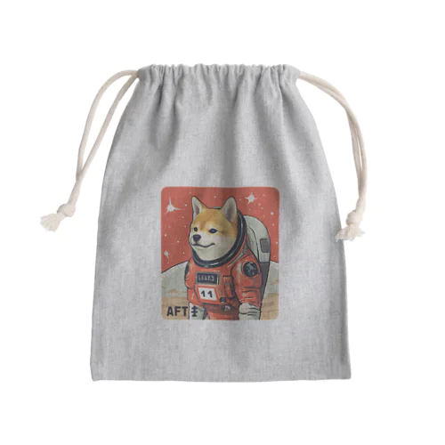 スペース柴犬探検隊 Mini Drawstring Bag