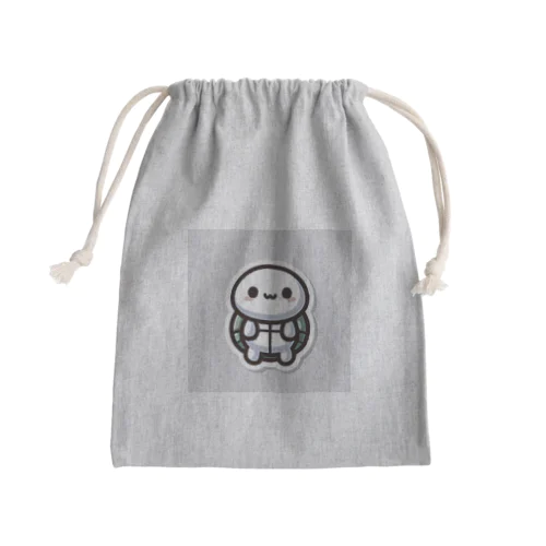 ちゃんかめちゃん Mini Drawstring Bag