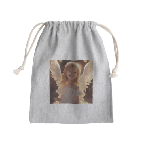 金髪の天使👼 Mini Drawstring Bag
