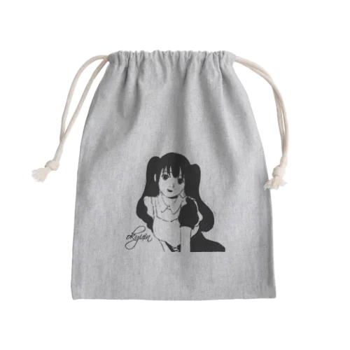 okyuin-おきゅいん-【アラサーの姫】 Mini Drawstring Bag