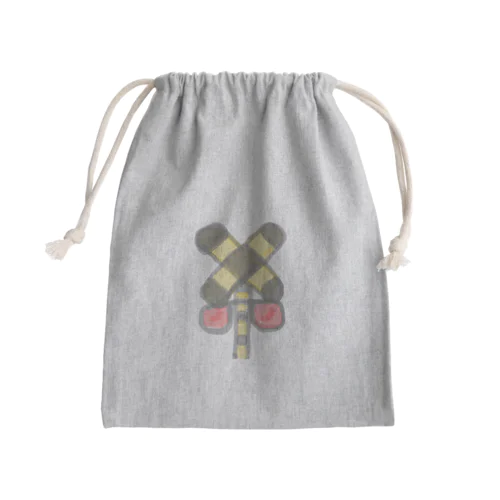 開かずの踏切 Mini Drawstring Bag