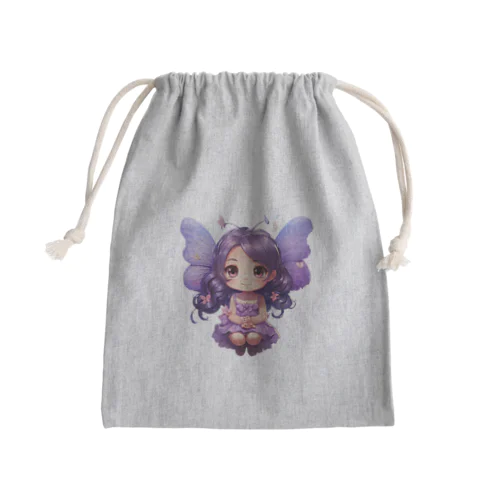 パープリーナ Mini Drawstring Bag