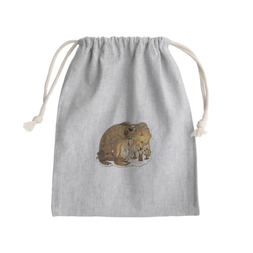 がまくん Mini Drawstring Bag