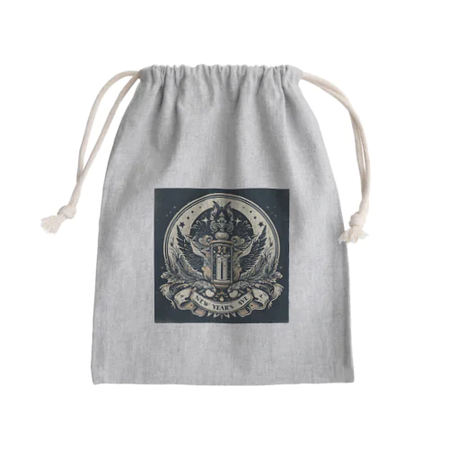 輝く夜のエンブレム Mini Drawstring Bag