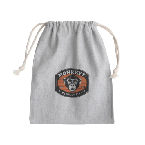 猿人ロック　ロゴ Mini Drawstring Bag