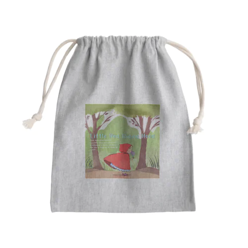 おばあさんのお家へ向かう赤ずきんちゃん Mini Drawstring Bag