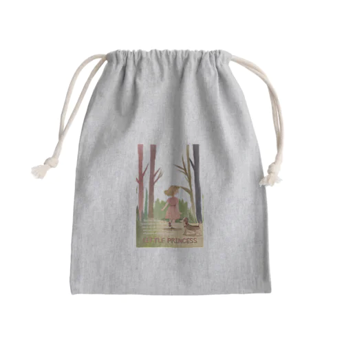 迷子のお姫様 Mini Drawstring Bag