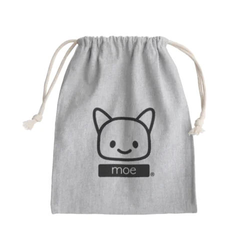 黒いなぁご Mini Drawstring Bag