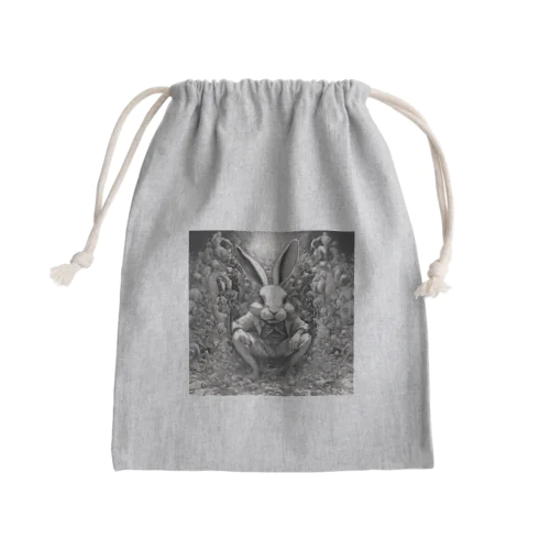 ギフテッ兎 Mini Drawstring Bag