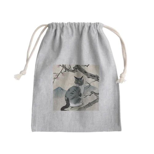 浮世絵猫 Mini Drawstring Bag