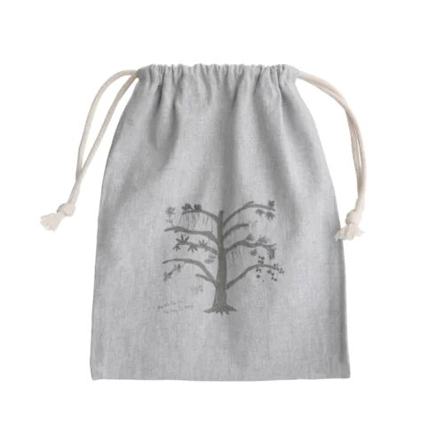 ヨガ哲学:八支則 Mini Drawstring Bag