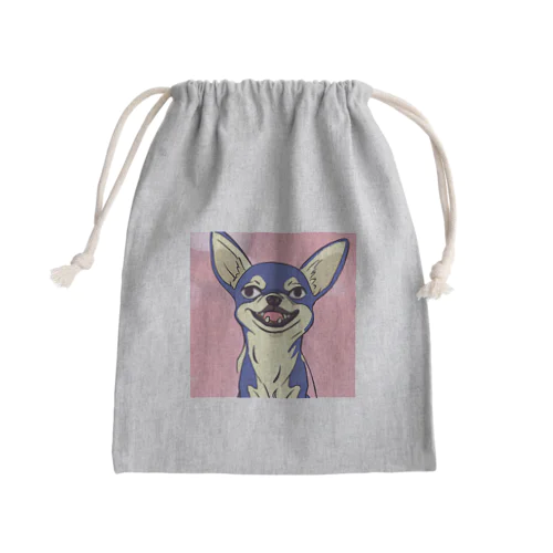 チワワ　 Mini Drawstring Bag