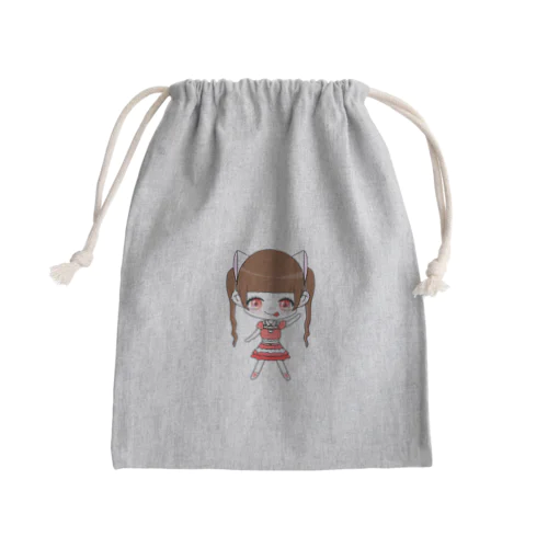 かぴこたん Mini Drawstring Bag