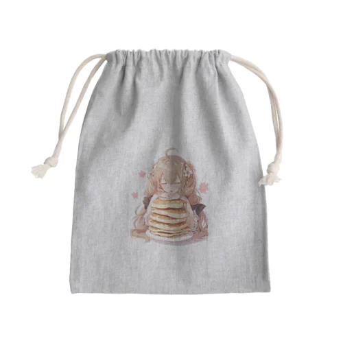 ゆるふわパンケーキちゃん Mini Drawstring Bag