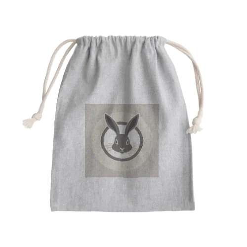 ウサギの真実 Mini Drawstring Bag