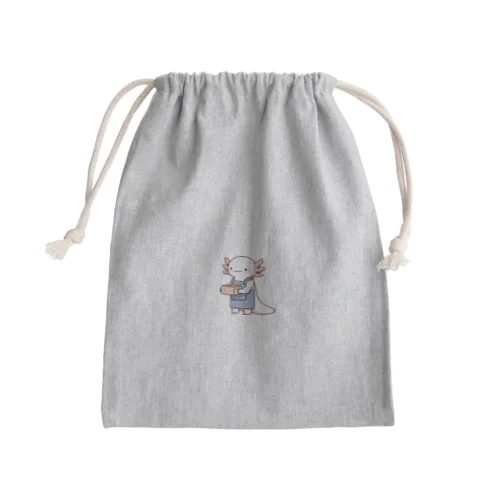 ウーパールーパーショップ定員 Mini Drawstring Bag