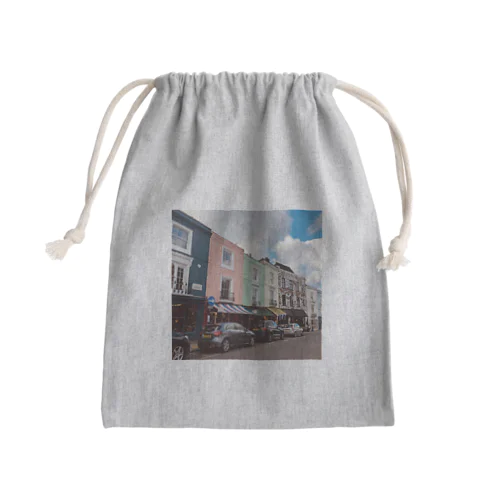 Notting Hillの街並み Mini Drawstring Bag