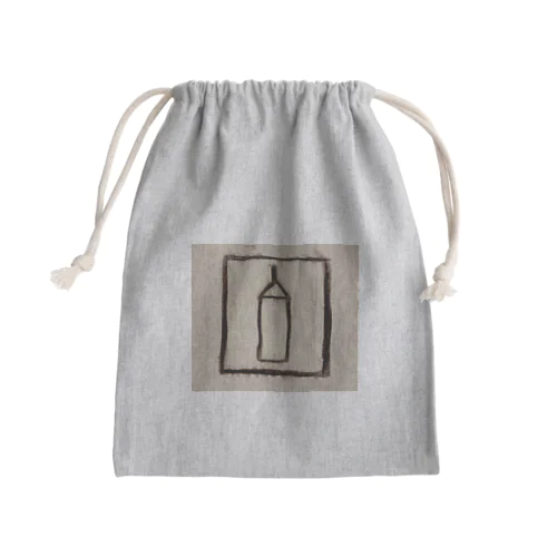 milk Mini Drawstring Bag