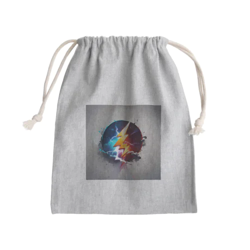 稲妻デンジャラス Mini Drawstring Bag