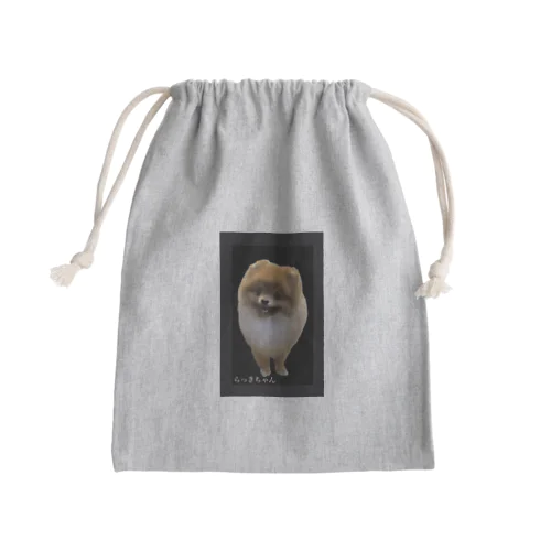 らっきちゃん Mini Drawstring Bag